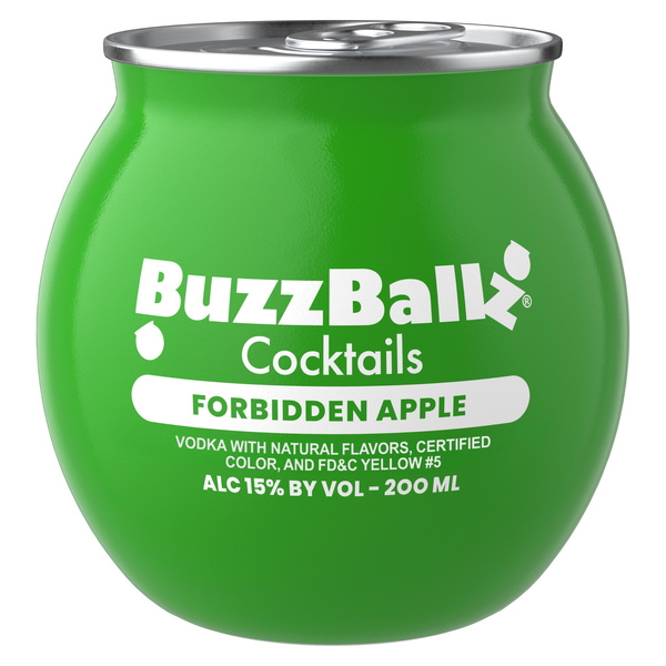 BuzzBallz Forbidden Apple Cocktail 200ml 30 Proof | Hy-Vee Aisles
