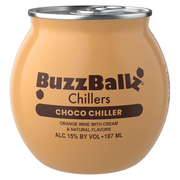 明治　Freeze Aging Ball ヒアルロン酸　　　　　　742 BuzzBallz Choc Tease Wine Chiller, 187ml, 30 Proof (15% ABV) | Hy