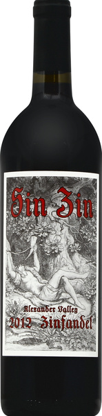 ワイン SIN Sin Zin Zinfandel, Alexander Valley, 2010 | Hy-Vee Aisles Online