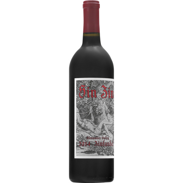 Sin Zin Zinfandel, Alexander Valley, 2010 | Hy-Vee Aisles Online