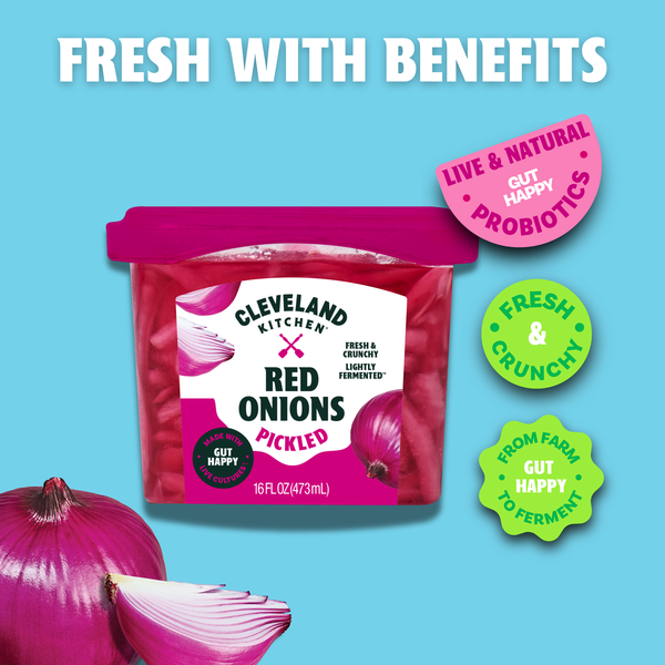  ♡ Onnie Pickled Onion 限定品 Cleveland Kitchen Pickled Red Onions 16 fl oz | Hy-Vee Aisles