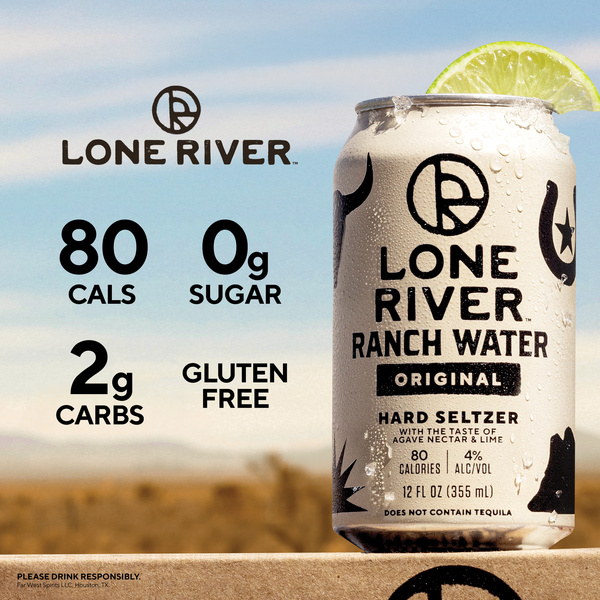 Lone River Ranch Water Hard Seltzer Variety, 12 pack Cans, 12 fl