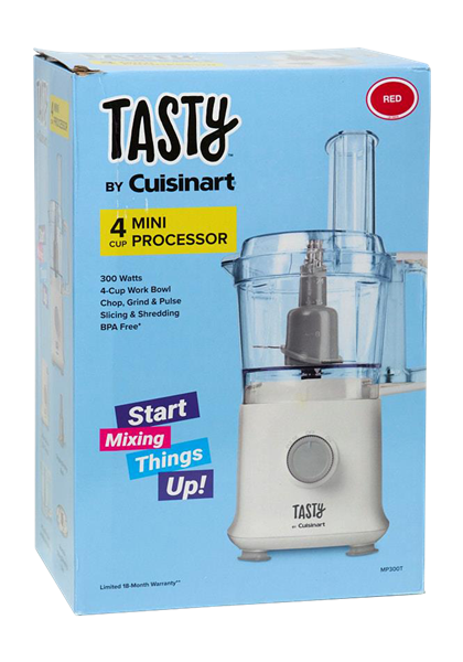Cuisinart Tasty Mini Food Processor Red | Hy-Vee Aisles Online