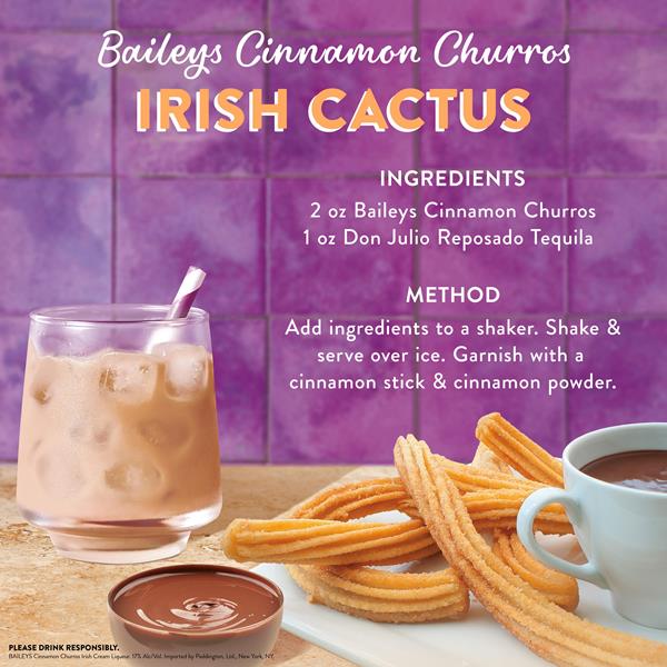 Baileys Cinnamon Churros Irish Cream Liqueur | Hy-Vee Aisles
