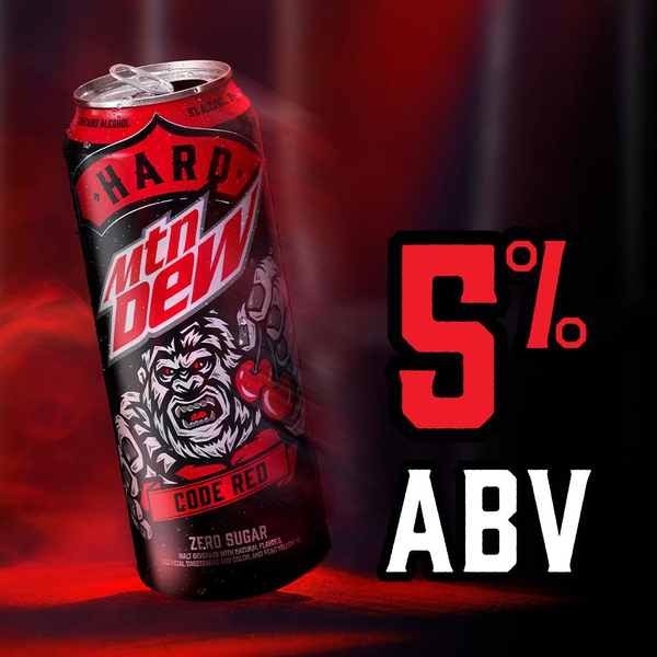 Hard Mountain Dew Malt Beverage, Code Red | Hy-Vee Aisles Online