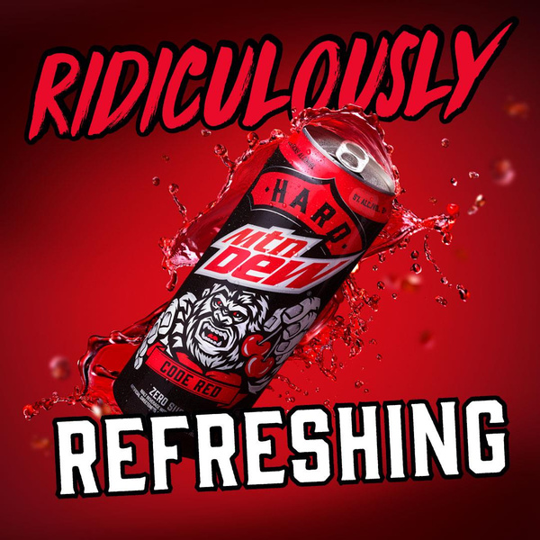 Hard Mountain Dew Malt Beverage, Code Red | Hy-Vee Aisles Online