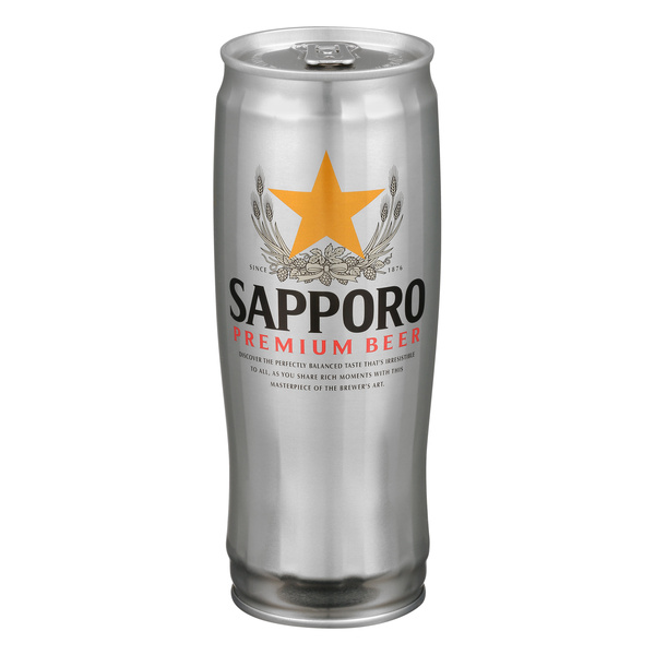 Sapporo Premium Beer 22oz Single Can | Hy-Vee Aisles Online