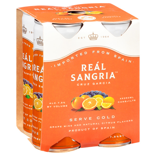 Cruz Garcia Real Sangria, 4Pk | Hy-Vee Aisles Online Grocery Shopping