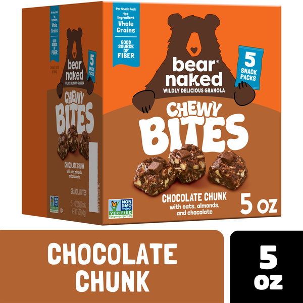 Bear Naked Chewy Whole Grain And Fiber Chocolate Chunk Granola