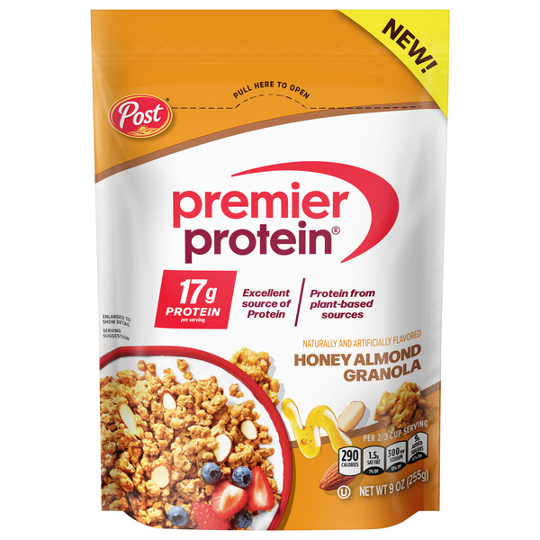 パーフェクトルーティン　180粒×3袋 Post Premier Protein Honey Almond Granola | Hy-Vee Aisles Online