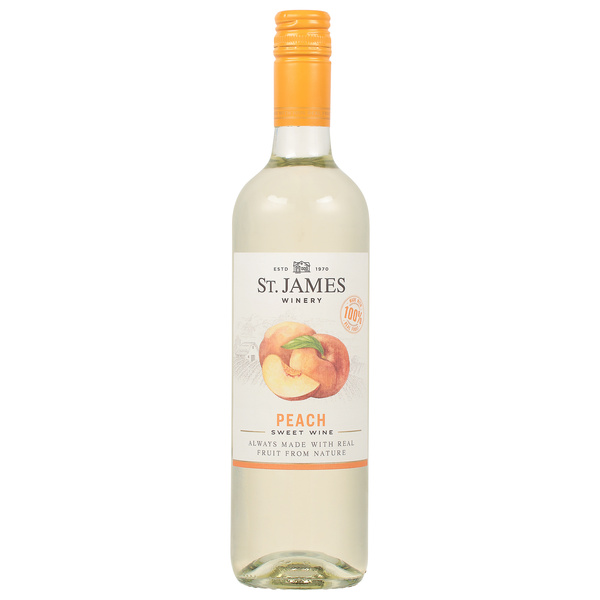 st James Peach Sweet Wine | Hy-Vee Aisles Online Grocery Shopping