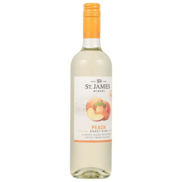 st James Peach Sweet Wine | Hy-Vee Aisles Online Grocery Shopping