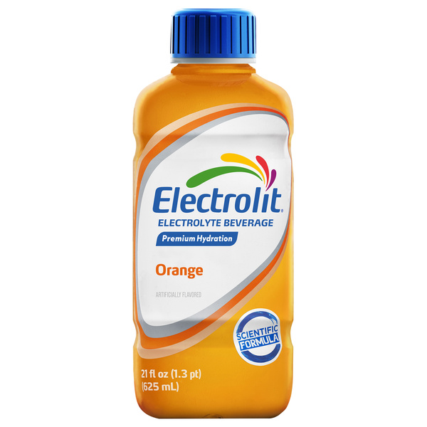 Electrolit Premium Hydration Mandarin Orange Flavored Electrolyte