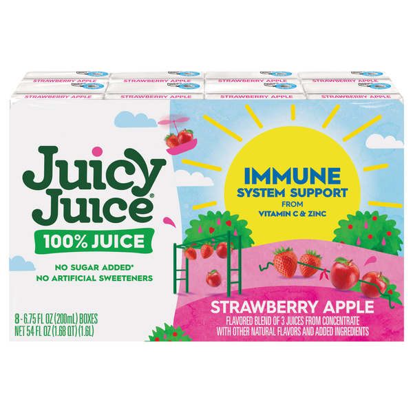 Juicy Juice 100% Juice Immune System Support From Vitamin C And