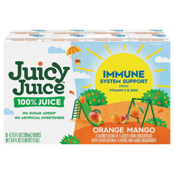 Juicy Juice 100% Juice Immune System Support From Vitamin C And