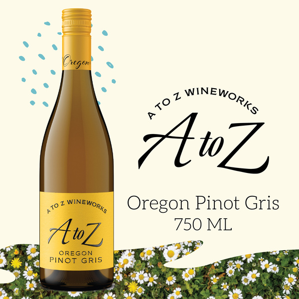 A to Z Wineworks Oregon Pinot Gris, White Wine, 750 mL Bottle | Hy