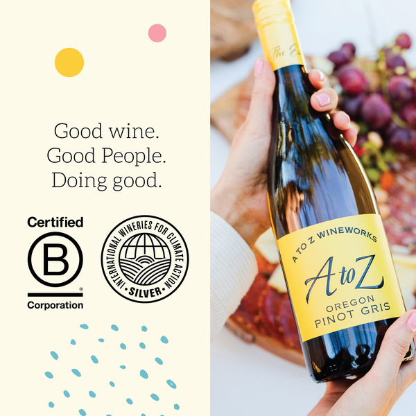 A to Z Wineworks Oregon Pinot Gris, White Wine, 750 mL Bottle | Hy