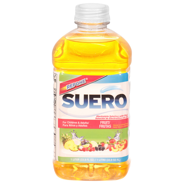 シェダニューピン Y9 500ml Repone Suero Electrolyte Solution With Zinc, Fruit | Hy-Vee Aisles