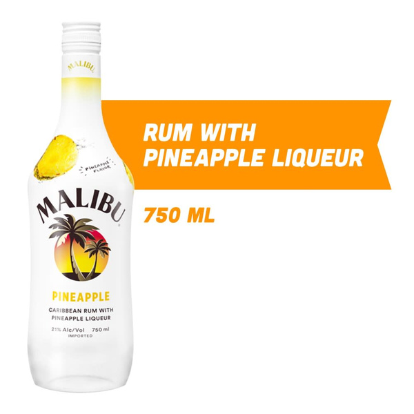 Malibu Caribbean Rum with Pineapple | Hy-Vee Aisles Online Grocery