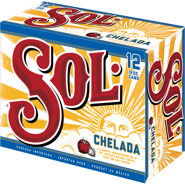 Sol Chelada Beer 12Pk | Hy-Vee Aisles Online Grocery Shopping