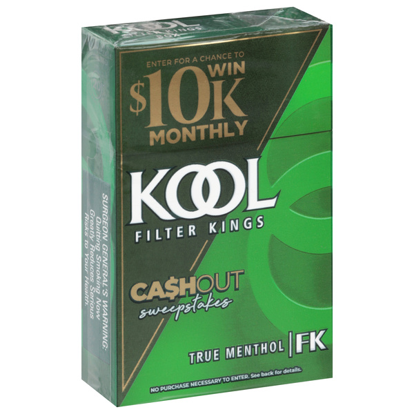 db cigarettes Kool Filter Kings Box