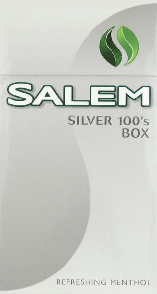 salem silver box cigarettes Menthol Salem Salem Silver 100 Box