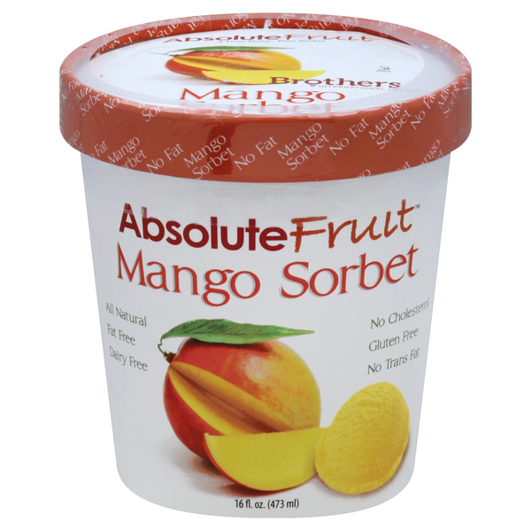 Absolute Fruit Sorbet 16 oz | Hy-Vee Aisles Online Grocery Shopping