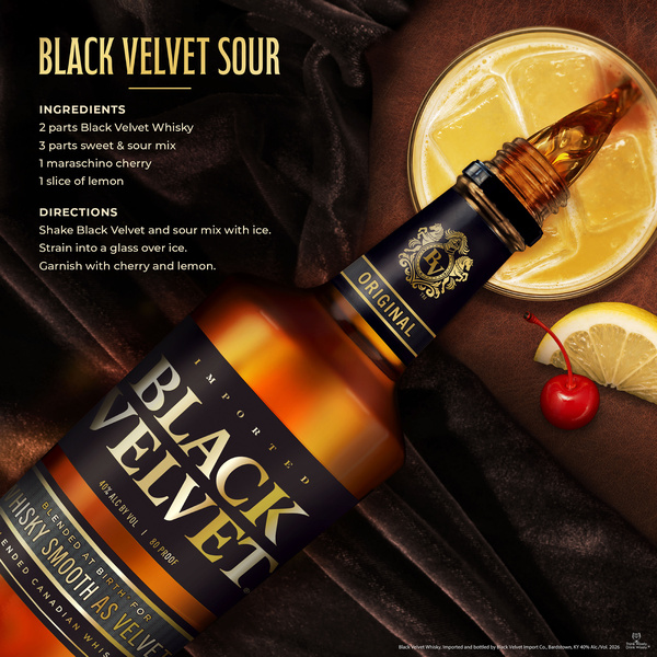 Black Velvet Canadian Whisky Aged 3 Years | Hy-Vee Aisles Online