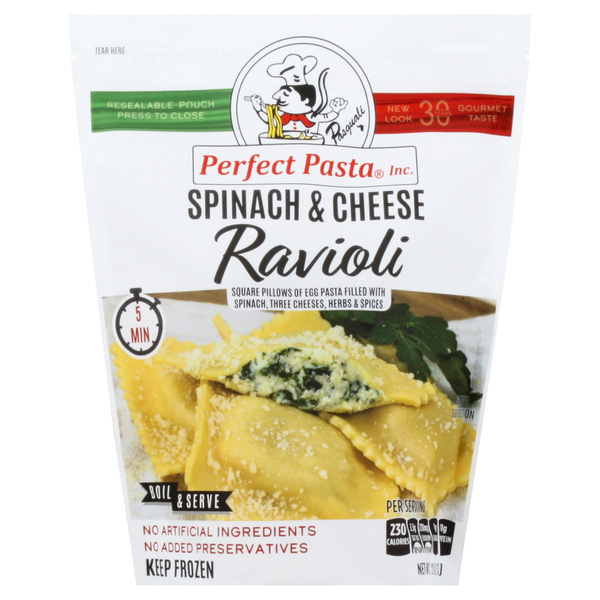 Perfect Pasta Ravioli, Spinach & Cheese | Hy-Vee Aisles Online