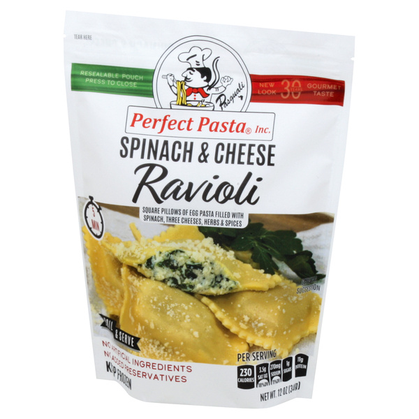 Perfect Pasta Ravioli, Spinach & Cheese | Hy-Vee Aisles Online