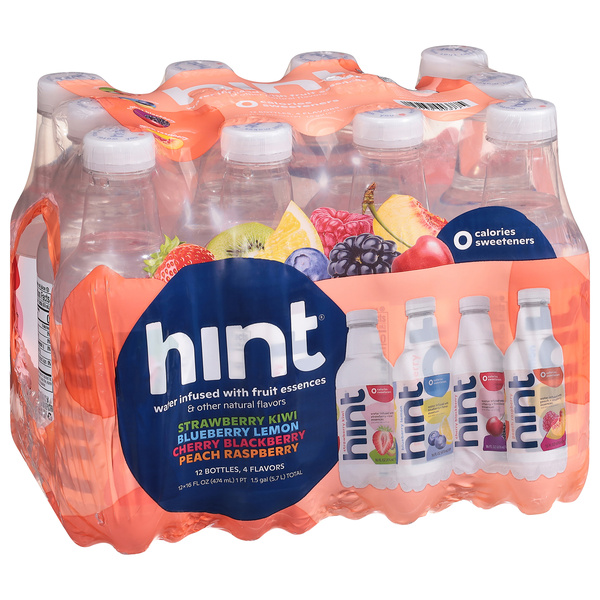 Hint Water, Assorted, 12Pk, image courtesy of Hy-Vee