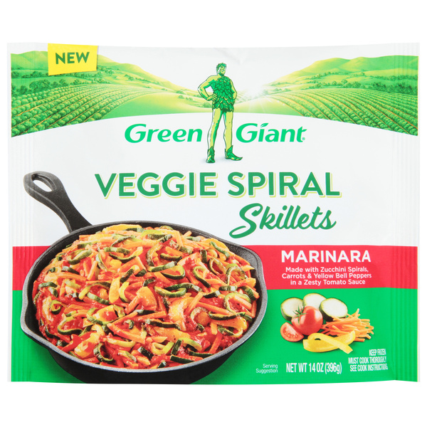 グリーン 490x575x815mm Green Giant Veggie Spiral Skillets, Marinara | Hy-Vee Aisles