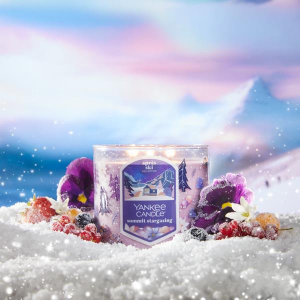 Yankee Candle Summit Stargazing, 14.5 oz 3-Wick Candle with up to