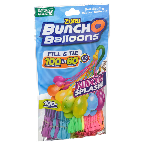 Zuru Buncho Balloons, Neon Splash, 3+ | Hy-Vee Aisles Online