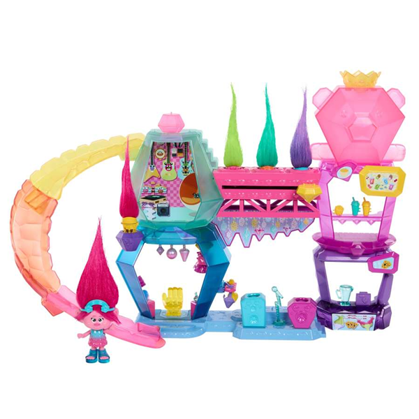 Dreamworks Trolls Band Together Mount Rageous Playset With Queen