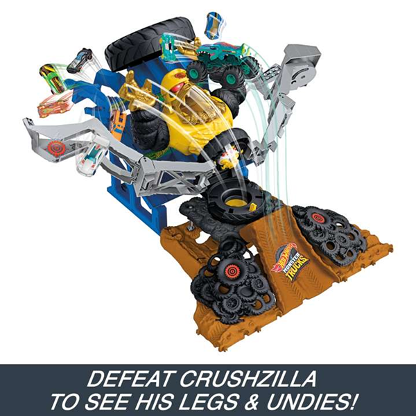 Hot Wheels Mega Wrex V.S. Crushzilla Takedown | Hy-Vee Aisles