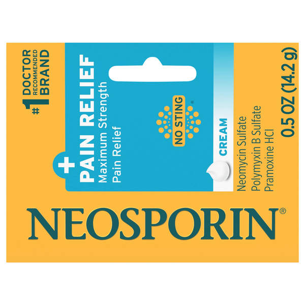 Neosporin + Pain Relief Dual Action Cream | Hy-Vee Aisles Online