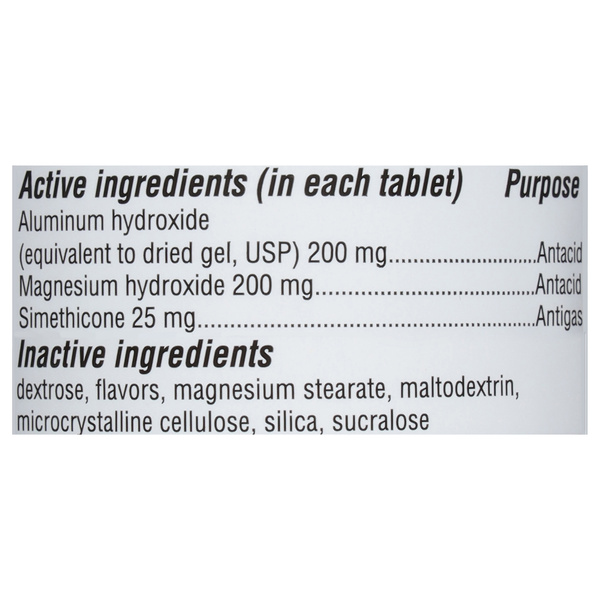 ビタミン Major Antacid Plus Anti-Gas Lemon Mint Mintox Plus Tabs 100