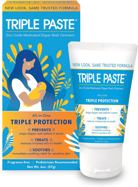 Triple Paste Zinc Oxide Medicated Diaper Rash Ointment | Hy-Vee