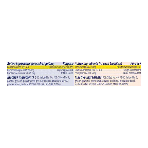 Vicks NyQuil Cold & Flu Nighttime Relief and DayQuil Cold & Flu