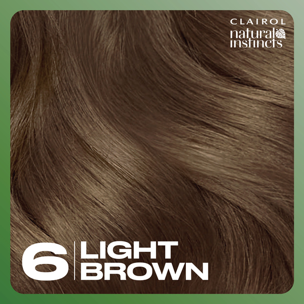 Clairol Natural Instincts 6 Light Brown Hair Color | Hy-Vee Aisles ...