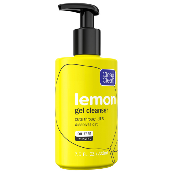 Clean & Clear Lemon Gel Cleanser | Hy-Vee Aisles Online Grocery