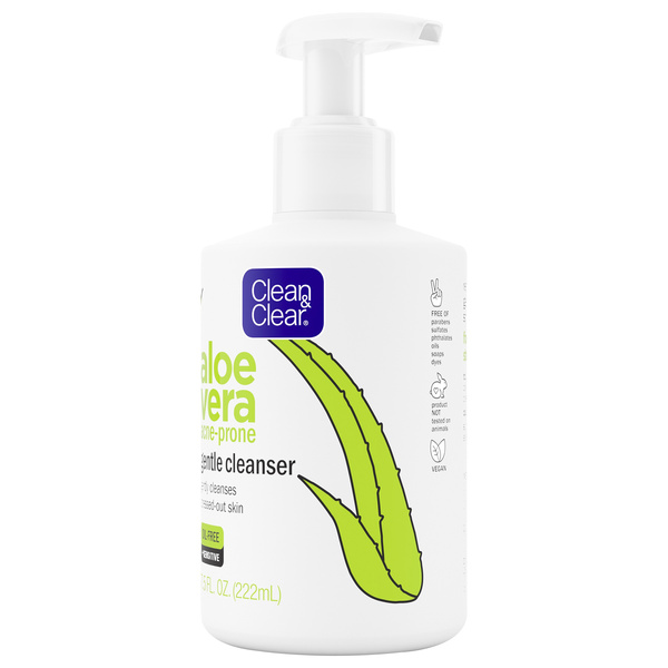 Clean & Clear Aloe Vera Acne- Prone Gentle Cleanser | Hy-Vee