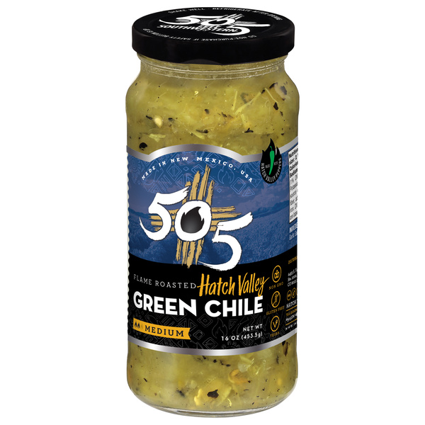505 Southwest Flame Roasted Hatch Valley Medium Roasted Green