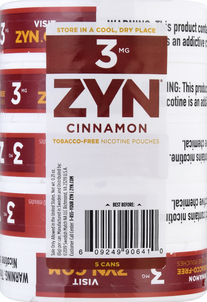 cinnamon tobacco pouches Jake's Mint Chew - so you can rest assure that your on Velo Cinnamon 7MG Nicotine Pouches