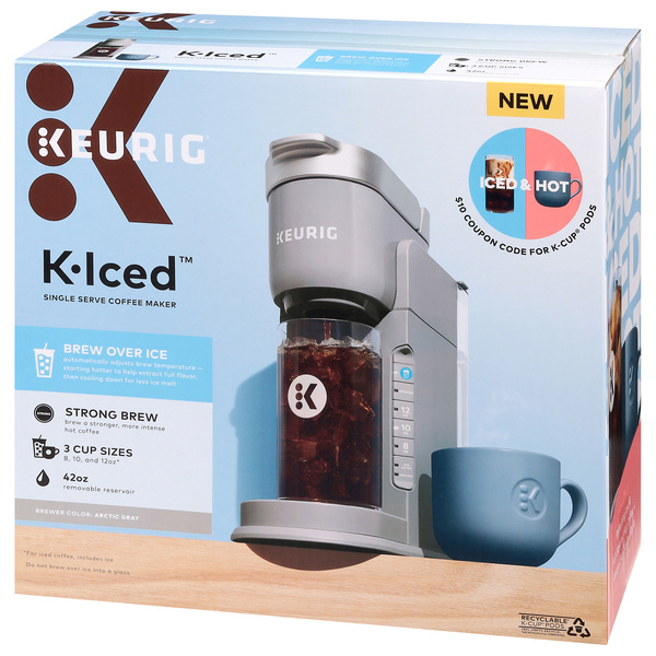 Keurig K-Iced Single Serve Coffee Maker | Hy-Vee Aisles Online