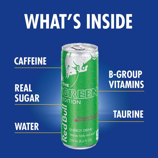 Red Bull Green Edition Dragon Fruit Energy Drink 4Pk | Hy-Vee