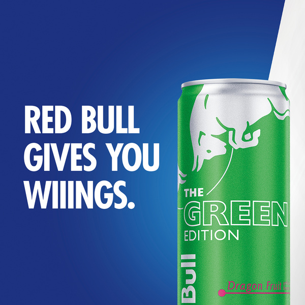 Red Bull Green Edition, Dragon Fruit Energy Drink, 4Pk | Hy-Vee