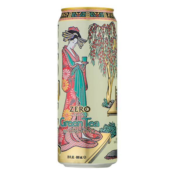 Arizona Green Tea, with Ginseng, Zero Calorie, 99¢, Can | Hy-Vee