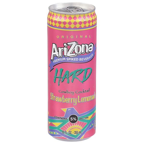 AriZona Hard Original Strawberry Lemonade Cowboy Cocktail | Hy-Vee